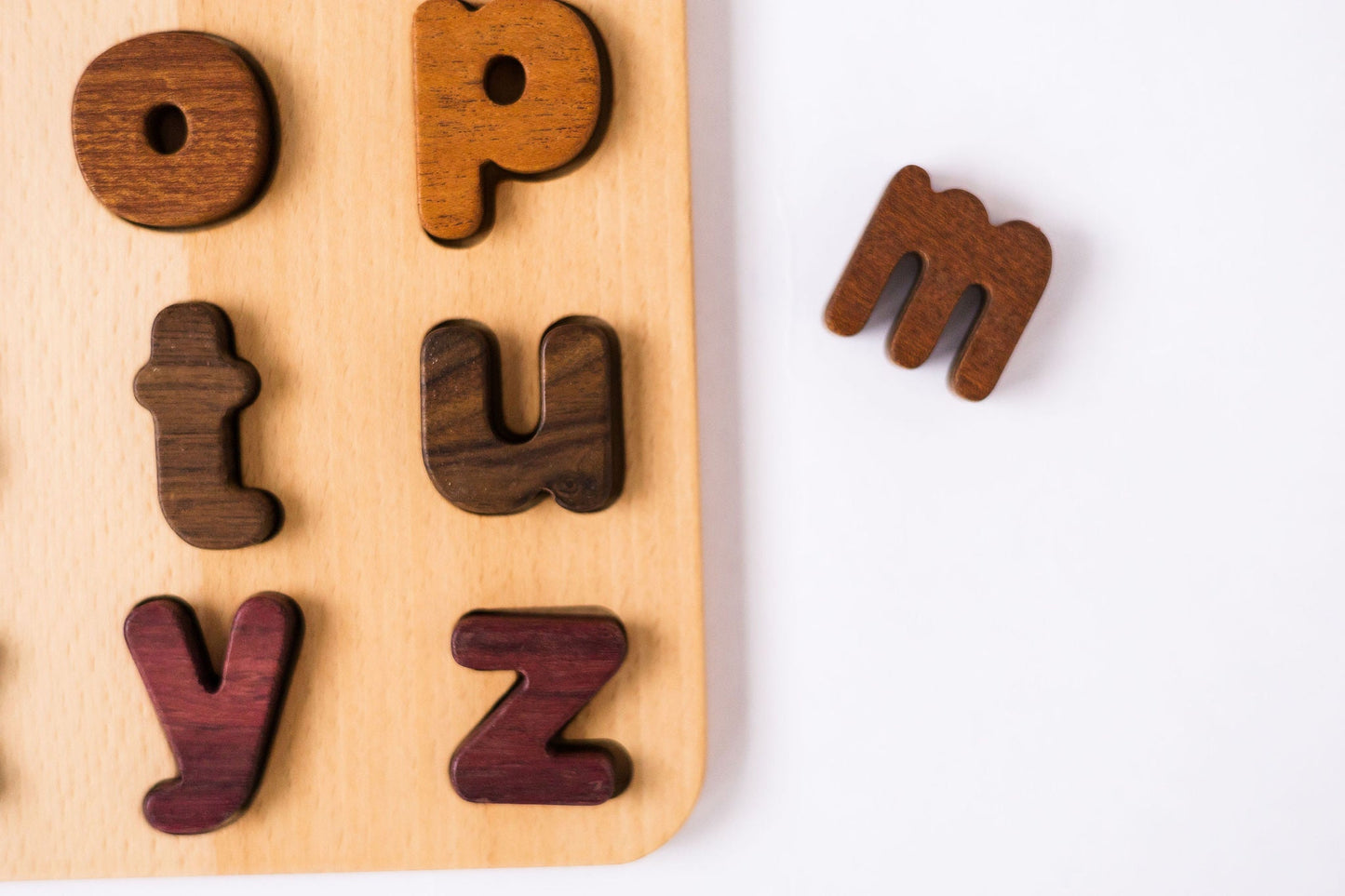 Lowercase A-Z Alphabet Letter Puzzle