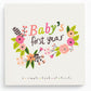 Flower Child Memory Baby Book