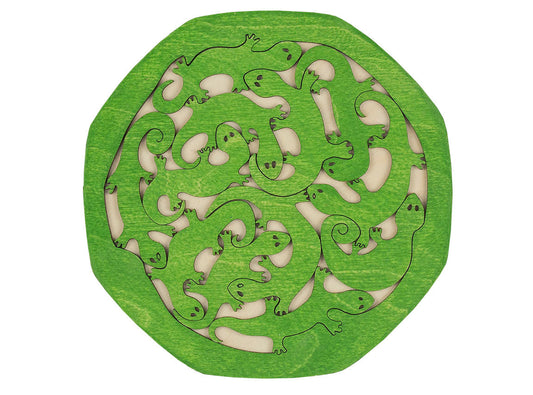 Wooden Lizard Puzzle