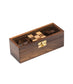 Geometric Puzzle Game Trio Gift Set - Hand Carved Wood - Chickadees Wooden Toys