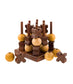 3D Tic Tac Toe Game Set - Handcrafted Wood