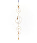 Indukala Large Moon Phase Bell Wind Chime - Home Decor