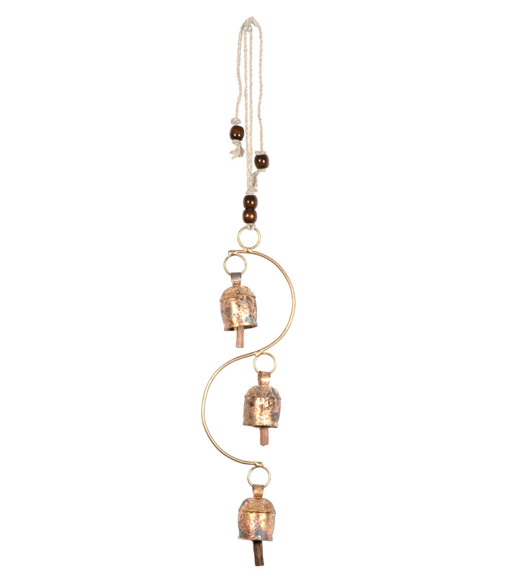 Delicate Song Bells Wind Chime - Hand Tuned - Chickadees Wooden Toys