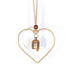 Air Element Heart Bell Wind Chime - Fair Trade Garden