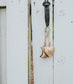 Alaya Heart Wind Chime - Rustic Bell - Chickadees Wooden Toys