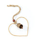 Air Element Heart Bell Wind Chime - Fair Trade Garden - Chickadees Wooden Toys