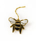 Larissa Bee Beaded Ornament - Hand Embroidered