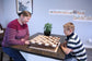 Deluxe Chess/Checkers Wooden Game Board Set - with Pullout Drawer - Chickadees Wooden Toys
