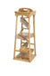 Amish-Made Pyramid Marble Tower Run Wooden Toy - 39" High - Pack of Marbles Included