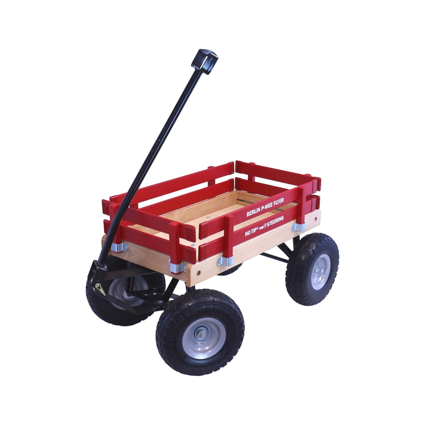 Berlin Big-Foot Kid's Wagon by AmishToyBox.com - Perfect Wagon for Children and Toddlers - Amish Made in Ohio, USA - 10" No-Flat Tires