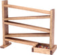 Wooden Marble Roller Racetrack Toy - Child-Safe Finish - Chickadees Wooden Toys