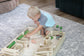 Amish-Made Wooden Folding Stock Yard Farm Toy, Unfinished - Chickadees Wooden Toys