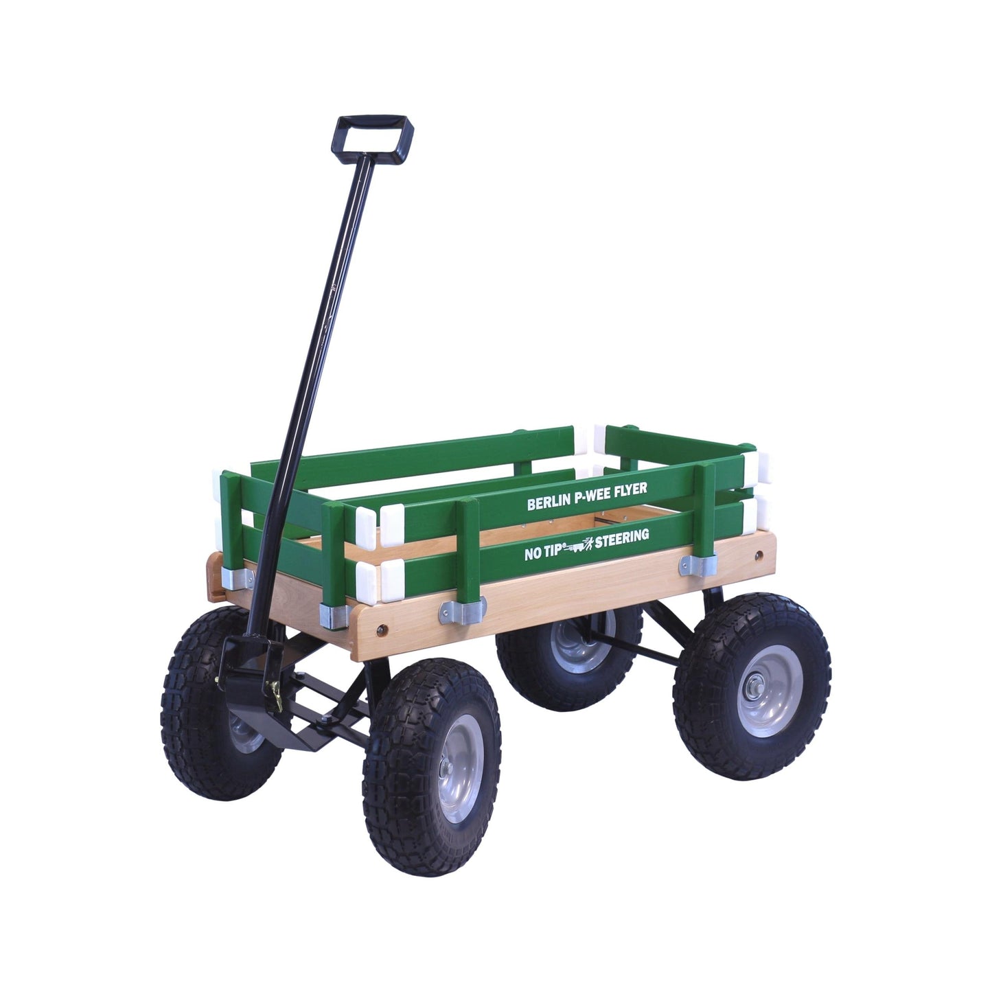 Berlin Big-Foot Kid's Wagon by AmishToyBox.com - Perfect Wagon for Children and Toddlers - Amish Made in Ohio, USA - 10" No-Flat Tires