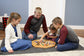 Hand-Painted Oak Wooden Chinese Checkers Board Game, 19" Wide - Chickadees Wooden Toys