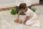 Amish-Made Wooden Marble Brain Teaser Toy, Perfect for Coffee Table - Chickadees Wooden Toys