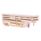 Amish-Made Wooden Toy Pickup and Gooseneck Trailer Set - Chickadees Wooden Toys