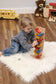 Amish-Made Mini Car Roller Wooden Toy, Pack of Cars Included