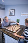 Deluxe Chess/Checkers Wooden Game Board Set - with Pullout Drawer - Chickadees Wooden Toys