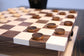 Deluxe Chess/Checkers Wooden Game Board Set - with Pullout Drawer - Chickadees Wooden Toys