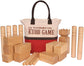 Amish-Made Deluxe Maple Hardwood Kubb Game with Clear Protective Finish, Regulation Size