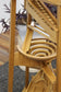 Amish-Made Pyramid Marble Tower Run Wooden Toy - 39" High - Pack of Marbles Included