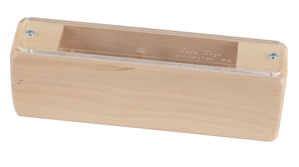 Amish-Made Wooden Marble Brain Teaser Toy, Perfect for Coffee Table - Chickadees Wooden Toys