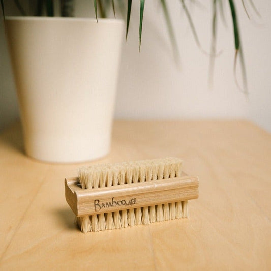 Bamboo Vegan Nail Brush | Sisal Bristles