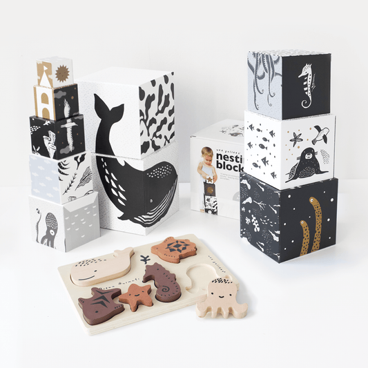 Ocean Explorer Bundle - Chickadees Wooden Toys