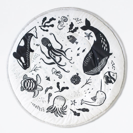 Ocean Playmat - Chickadees Wooden Toys