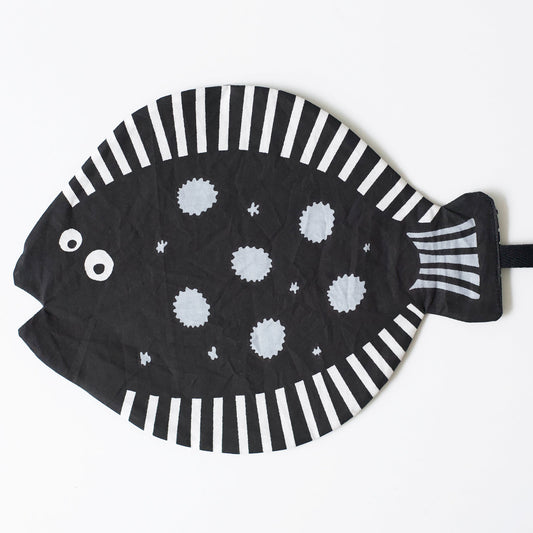 Organic Crinkle Toy - Fish - Chickadees Wooden Toys