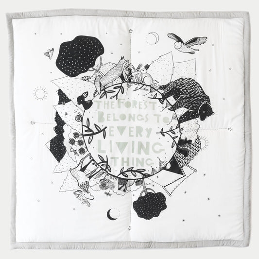 Forest Playmat - Chickadees Wooden Toys