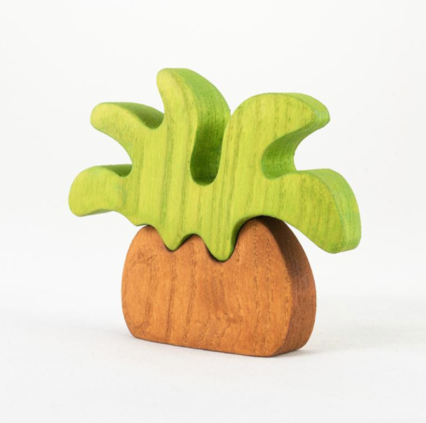 Handmade Wooden Palm Tree for Play