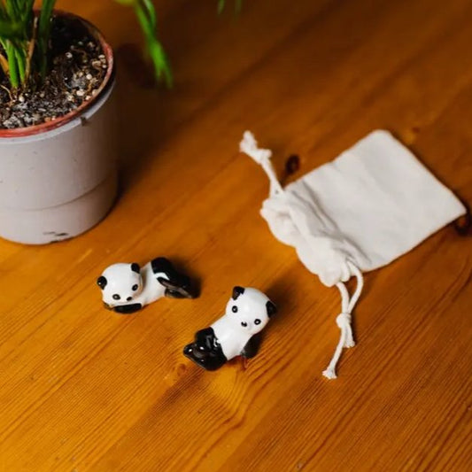 Panda Chopstick Rest | Set of 2