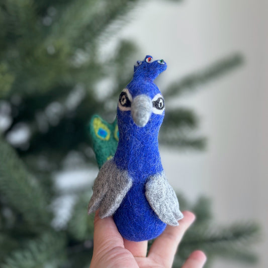 Peacock Finger Puppet