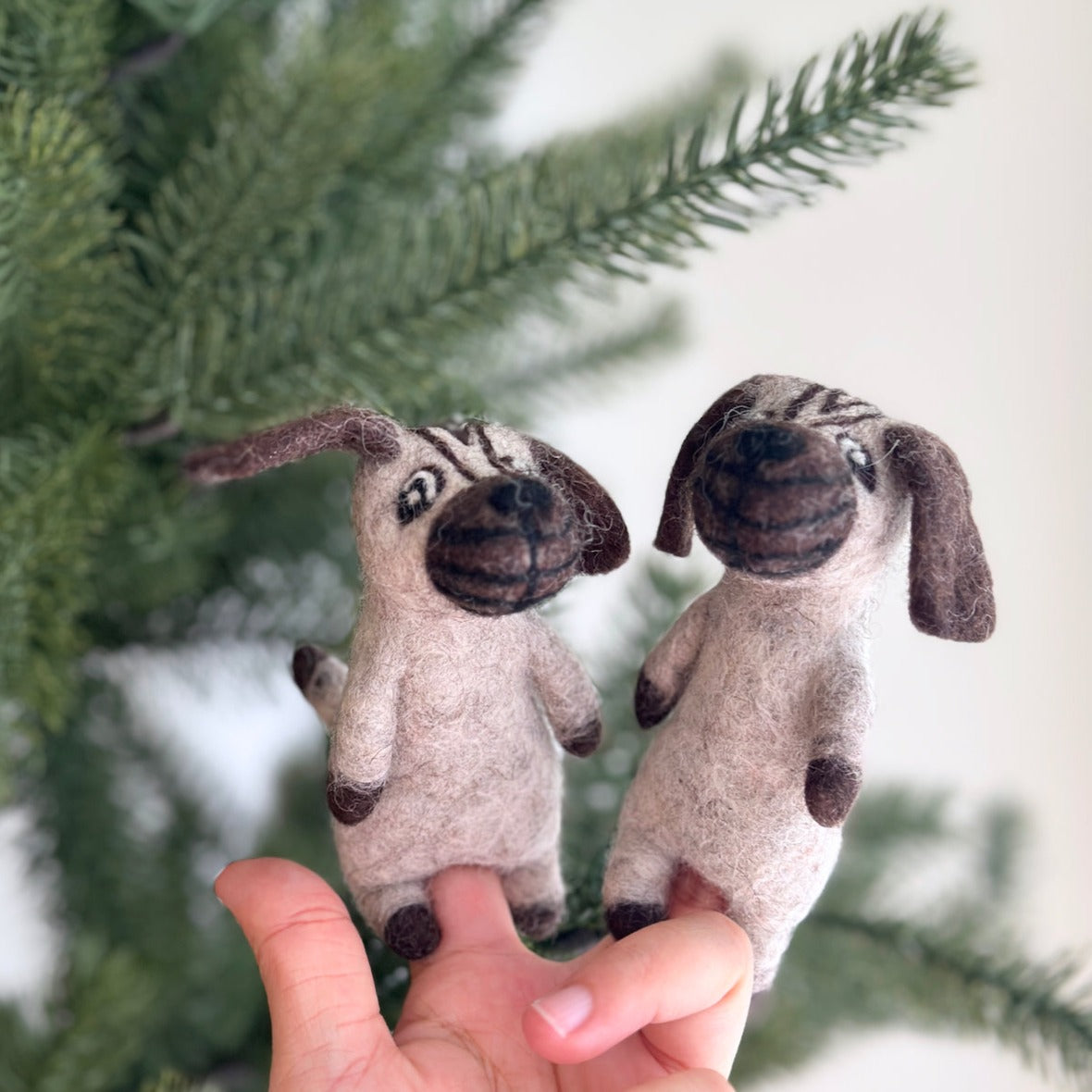 Pug Finger Puppet