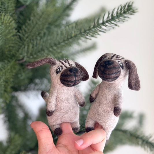 Pug Finger Puppet
