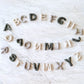 Alphabet Banner Kids Room Garland 7ft