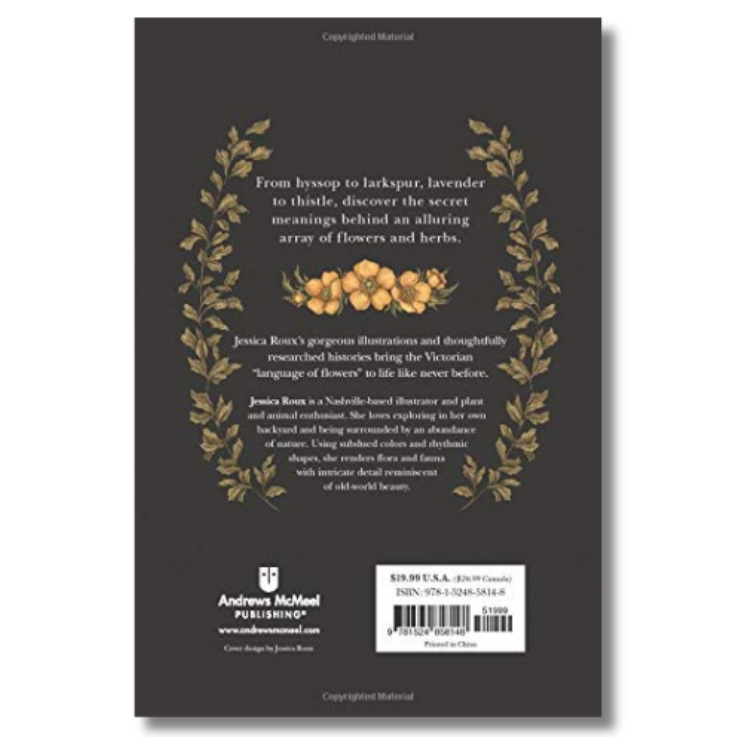 Floriography: An Illustrated Guide to the Victorian Language of Flowers (Spiral Bound) - Chickadees Wooden Toys