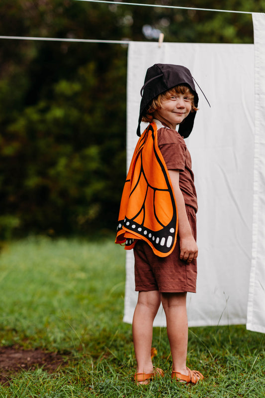 Monarch Butterfly Wings Costume - Chickadees Wooden Toys