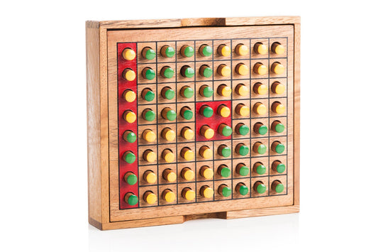 Othello Board Game: Handcrafted Wooden Set for Classic Strategy - Chickadees Wooden Toys