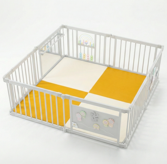 Playpen Mat - For the Baby Playpen (Playpen Not Included) - Chickadees Wooden Toys