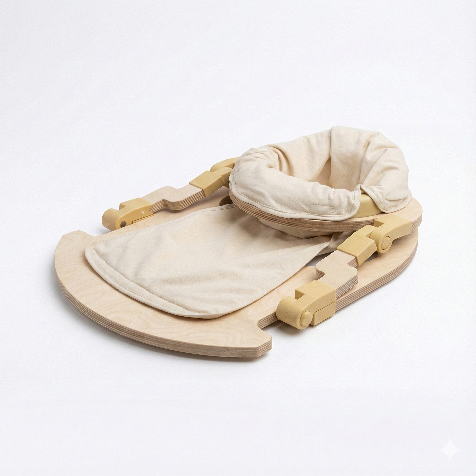 Oakling | Premium Foldable Wooden Baby Activity Seat - Chickadees Wooden Toys