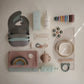 Stacking Rings Toy - Chickadees Wooden Toys