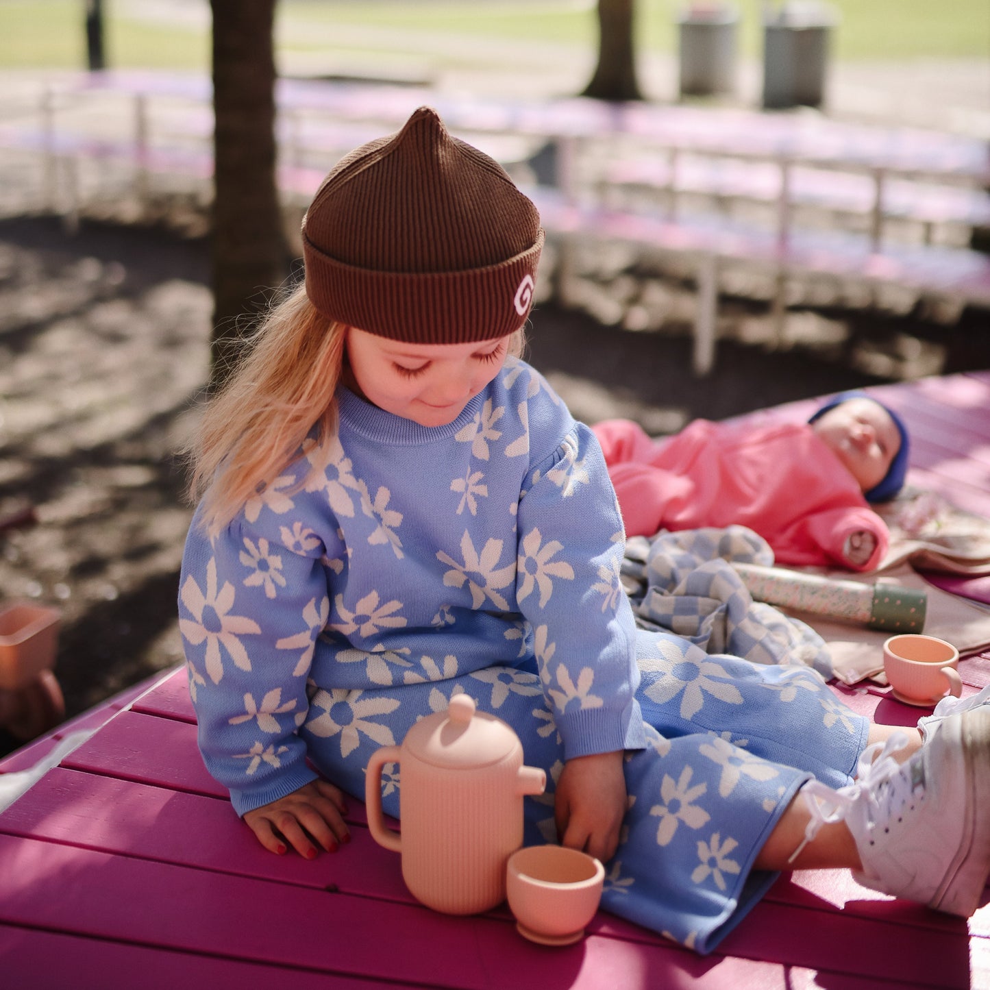 Silicone Tea Play Set - Chickadees Wooden Toys