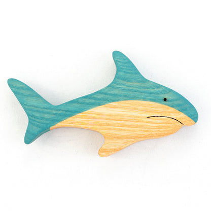 Waldorf wooden Sea Creatures and Fish set-10 pieces - Chickadees Wooden Toys
