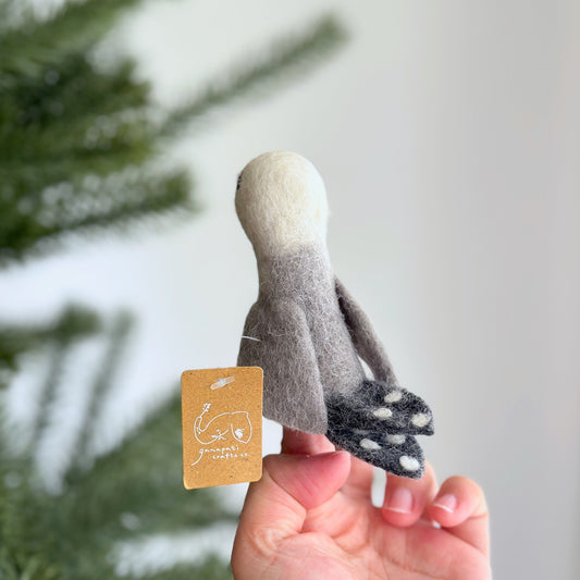 Seagull Finger Puppet - Chickadees Wooden Toys