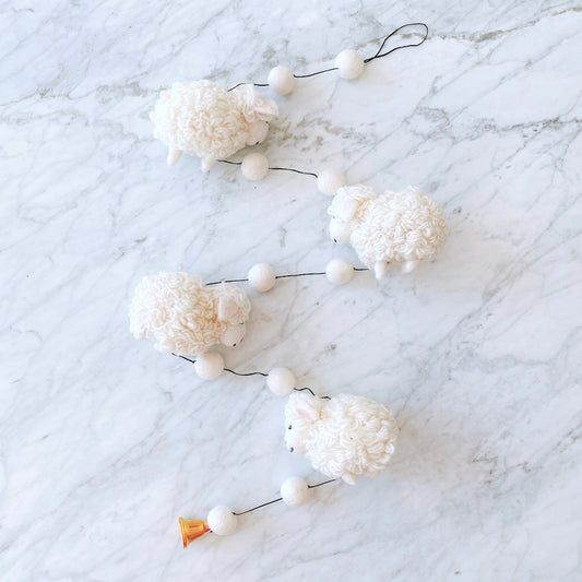 Sheep Garland - Chickadees Wooden Toys