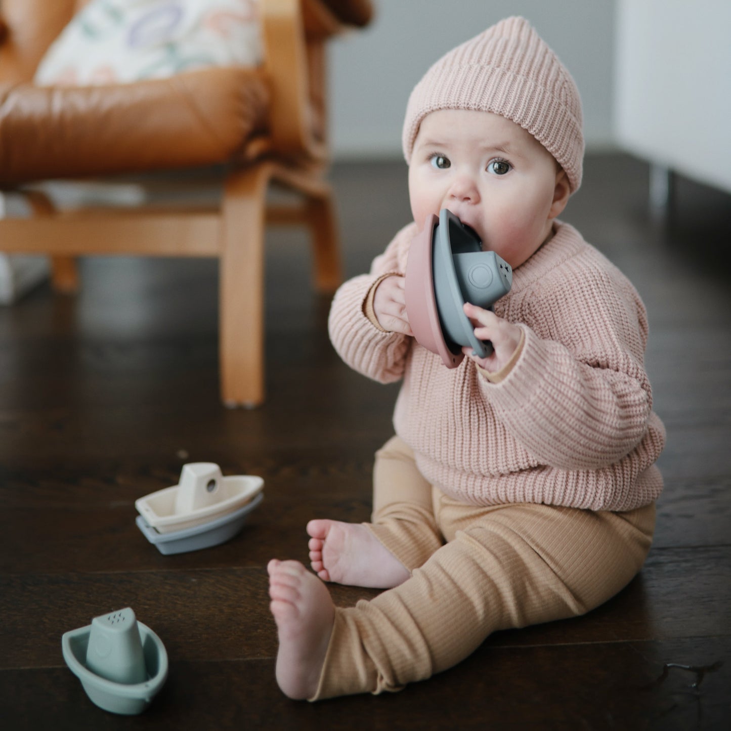Bath Boats - Chickadees Wooden Toys