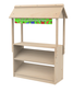 Wooden Farmers Market Stand for Pretend Play