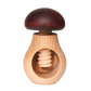 Wooden Nutcracker Mushroom with Screw Toy